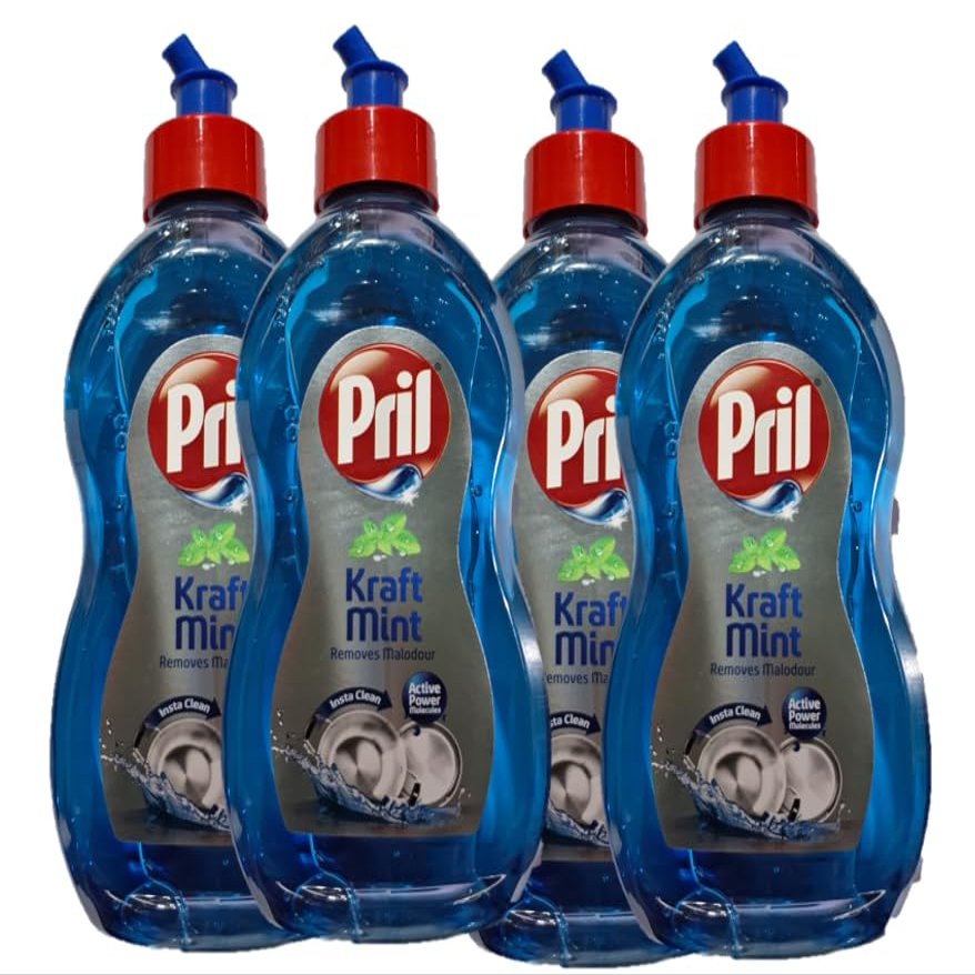 HUMARABAZAR Pril Kraft Mint 425 ML (pack of 4)...Humarabazar...