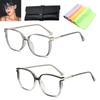 fizweyo Reading Glasses, Women's Portable Fashion Anti-Blue Light Reading view 1