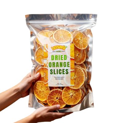 1.1LB(500g) Natural Dried Orange Slices Bulk,Approx 100-110 Wheels,Dehydrated Orange Slices NO Addtives,Dried Oranges Sugar Free,Dehydrated Fruit for Cocktails,Christmas Day,Crafts,Baking,Fruit Tea