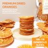 1.1LB(500g) Natural Dried Orange Slices Bulk,Approx 100-110 Wheels,Dehydrated Orange Slices NO Addtives,Dried Oranges Sugar Free,Dehydrated Fruit for Cocktails,Christmas Day,Crafts,Baking,Fruit Tea view 4