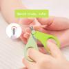 Baby Nail Trimmer, 4-in-1 Baby Nail Clippers Kit,Nail File & Tweezers, Baby Manicure Kit for Newborn, Infant & Toddler, Mothers Day Gifts (Pink) view 2