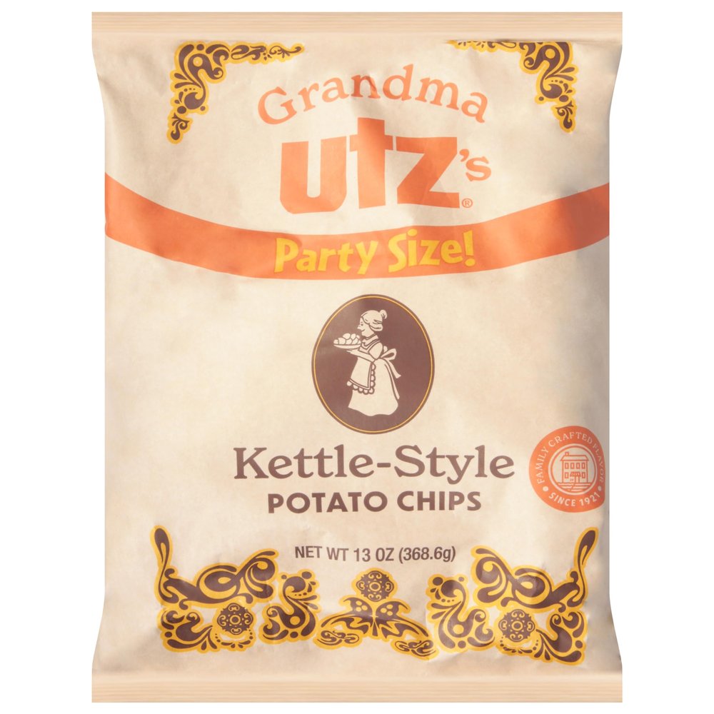 Utz, Grandma Potato Chips, 13 Ounce