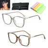 fizweyo Reading Glasses, Women's Portable Fashion Anti-Blue Light Reading view 1