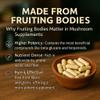 Me First Living Mushroom Complex Supplement 10 in 1 with Lions Mane, Cordyceps, Turkey Tail, Reishi, and More. High Strength Nootropic Brain Supplements for Memory & Focus - Lions Mane Supplement view 4