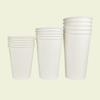 12 oz. Disposable Paper Cups with Lids - White Hot Coffee & Tea To-Go Cups - Convenient Takeout Beverage Solution (Paper Cups Only, 200) view 2