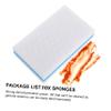PartyKindom 20pcs Reusable Kitchen Dishwashing Sponge Three-Layer Scouring Pads for Cleaning High-Density Nano for Pots Pans and Plates view 2
