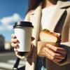 12 oz. Disposable Paper Cups with Lids - White Hot Coffee & Tea To-Go Cups - Convenient Takeout Beverage Solution (Paper Cups with Black Dome Lids, 200) view 3