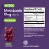 Viteey Melatonin Gummies 10mg - Sleep Gummies for Adults Extra Strength Melatonin - Vegan, GMO Free, Gluten Free - 60 Count view 4