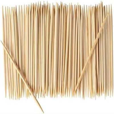 Black Duck Brand Natural Bamboo Wooden Toothpicks - Wood Round Double-Points Tooth Picks (6,000 Count)