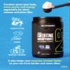 NutraBio Pure Micronized Creatine Monohydrate Powder Supplement, Blue Razz (300 g) - Supports Bulk Muscle Energy, Recovery, and Strength - HPLC Tested Creatine Powder Supplement for Men and Women view 3