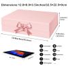 WARMGBOXCO 1 Pcs Pink Gift Box 13x9x4Inch,Gift Boxes with Lids for presents,Collapsible Boxes for Gifts,With Greeting Card,Suitable for Bridesmaid Proposal Box,Birthday Gift Box,Etc. view 2