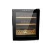 50L Electric Cigar Humidor, 300 Counts LED Lighted Temperature Control Cigar Storage Cabinet with Spanish Cedar Wood Shelves view 3