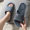 LUXRUB Acupressure Massage Slippers Women Men Foot Open Toe Reflexology Sandals Non-Slip Quick Drying Shower Shoes Acupressure Point Care Promoting Blood Circulation (Color : Dark gray, Size : 8.5/9) view 2