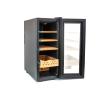 35L Electric Humidor, 200 Counts LED Lighted Digital Display Temperature Humidity Adjustable Cigar Storage Cabinet with Span view 2