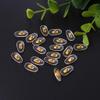10 Pairs Golden PVC Glasses Anti Slip Aluminum Conductor Silver Nose Pads Nose Pads for Plastic Frames Kids view 2