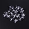 10 Pairs Golden PVC Glasses Anti Slip Aluminum Conductor Silver Nose Pads Nose Pads for Plastic Frames Kids view 4