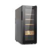35L Electric Cigar Humidor, 250 Counts LED Lighted Digital Display Temperature Adjustable Cigar Storage Cabinet with Spanish view 1