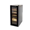 35L Electric Cigar Humidor, 250 Counts LED Lighted Digital Display Temperature Adjustable Cigar Storage Cabinet with Spanish view 3