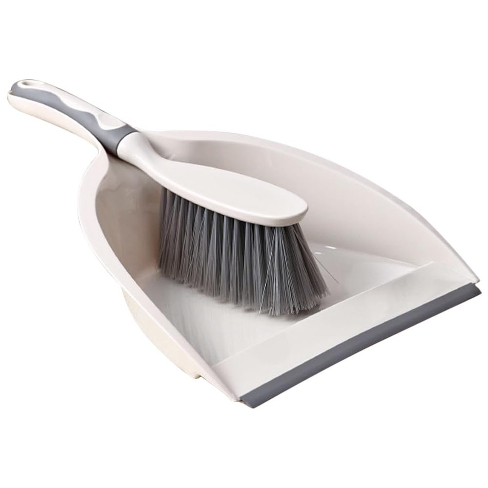 Amosfun Mini Dustpan and Brush Set, Portable Small Broom and Dust Pan for Cleaning Sofa Desk Countertop