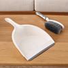 Amosfun Mini Dustpan and Brush Set, Portable Small Broom and Dust Pan for Cleaning Sofa Desk Countertop view 2