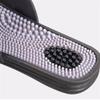 Acupressure Foot Reflexology Massage Slippers Women Men Foot Pain Relief Massage Sandals Promoting Blood Circulation Myofascial Release Trigger Point Acupuncture (Color : Black/Grey, Size : 9.5/10) view 3