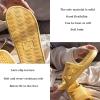 LUXRUB Acupressure Massage Slippers Women Men Foot Open Toe Reflexology Sandals Non-Slip Quick Drying Shower Shoes Acupressure Point Care Promoting Blood Circulation (Color : Green, Size : 7.5/8) view 3