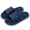 LUXRUB Acupressure Massage Slippers Women Men Foot Open Toe Reflexology Sandals Non-Slip Quick Drying Shower Shoes Acupressure Point Care Promoting Blood Circulation (Color : Blue, Size : 7.5/8) view 1