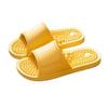 Health Foot Massage Slippers Women Men Open Toe Acupressure Reflexology Massage Sandals Non-Slip Quick Drying Shower Shoes For Plantar Fasciitis Neuropathy Arthritis Pain Relief ( Color : Yellow , Siz view 1