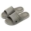 LUXRUB Acupressure Massage Slippers Women Men Foot Open Toe Reflexology Sandals Non-Slip Quick Drying Shower Shoes Acupressure Point Care Promoting Blood Circulation (Color : Gray, Size : 9.5/10) view 1