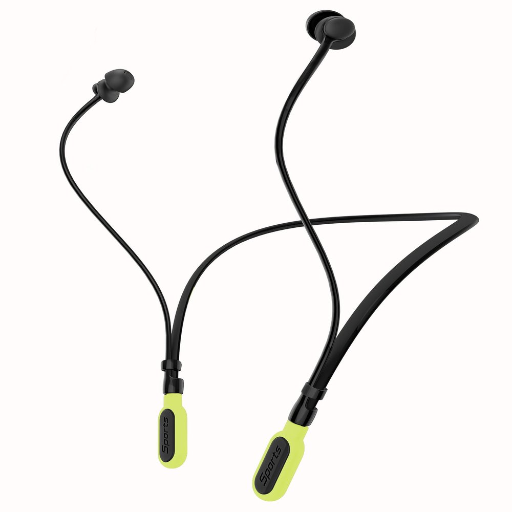 HALLEAST Earplugs for Concert, Noise Reduction, Hearing Protection, with Removable Ear Plug Lanyard, Safety Connector Cord Strap Neckband SNR 26dB, NRR 14dB, Black Plug + Yellow Tip