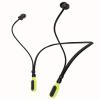 HALLEAST Earplugs for Concert, Noise Reduction, Hearing Protection, with Removable Ear Plug Lanyard, Safety Connector Cord Strap Neckband SNR 26dB, NRR 14dB, Black Plug + Yellow Tip view 1