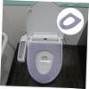 MAGICLULU 2pcs Toilet Seat Cover Cushion Pad Warm Material Easy Installation and Clean for Cold Bathrooms Fits Standard Toilets view 4