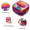 RODAILYCAY Sanitary Pads Bags, Brain and Bus Menstrual Cup Pouch Nursing Pad Holder, First Period Kit Bags for Teen Girls Women Ladies view 3