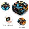 RODAILYCAY Period Bags for School, Sanitary Napkin Storage Bag for Feminine Pads, Butterfly Ladies Menstrual Cup Pouch Sanitary Pads Organizer view 3