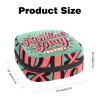 RODAILYCAY Sanitary Napkin Storage Bag, Zipper Period Pouch for Teen Girls Women, Portable Menstrual Tampons Collect Bags Happy Valentine's Day view 2