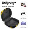 Banana Menstrual Pad Purse for School, Tampons Collect Pouch for Women Girls, Soft Sanitary Napkin Disposal Bags view 4