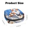 RODAILYCAY Sanitary Napkin Storage Bag for Feminine Pads, First Period Kit for Women, Dog Pattern Portable Menstrual Period Sanitary Pouch view 2