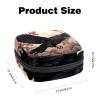 RODAILYCAY Sanitary Napkin Storage Bag for Women Cute, Feminine Menstruation Pad Holder for Period, Portable Zipper Menstrual Pad Bags Crow view 2