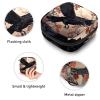 RODAILYCAY Sanitary Napkin Storage Bag for Women Cute, Feminine Menstruation Pad Holder for Period, Portable Zipper Menstrual Pad Bags Crow view 3