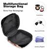RODAILYCAY Sanitary Napkin Storage Bag for Women Cute, Feminine Menstruation Pad Holder for Period, Portable Zipper Menstrual Pad Bags Crow view 4