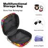 Tampons Holder for Purse, Portable Feminine Menstruation Pad Holder, Brain and Bus Cute Sanitary Napkin Storage Bag for Women view 4