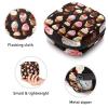 Ice Cream Menstrual Pad Purse for School, Tampons Collect Pouch for Women Girls, Soft Sanitary Napkin Disposal Bags view 3
