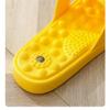LUXRUB Far Infrared Ionictitan Heightening Shape Massage Slippers Women Men Feet Care Reflexology Therapy Shower Shoes Plantar Fasciitis Pain Relief Sandals (Color : Yellow, Size : 5.5/6) view 4
