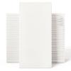 100 Count Disposable Hand Towels, Linen Feel Bathroom Hand Napkins, Soft And Absorbent Paper Napkin for Guest, Disposable Dinner Napkins for Kitchen, Parties, Weddings view 1