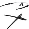 MYCOURAG Replacement Temples Arms Legs Compatible with Oakley Radar EV Path/Pitch/Advancer Sunglasses-Black - Black view 1