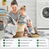 Travel Laundry Detergent Sheets Fisroa 300 Loads Eco-friendly Washing Detergent Sheets Plastic-Free Washer Strips, Fresh Linen Scent Liquidless Laundry Strips for Camping Dorm view 2