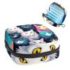 RODAILYCAY Cat Pattern Sanitary Napkin Storage Bag, Tampons Collect Holder Purse, First Period Kit for Girls Women, Pad Bag for Period for School view 1
