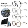 Women's Portable Fashion Anti-Blue Light Reading Glasses, Crystal Rhinestone Bling Reading Glasses for Women (+4.0/400,2Colors B) view 2