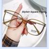 Women's Portable Fashion Anti-Blue Light Reading Glasses, Crystal Rhinestone Bling Reading Glasses for Women (+4.0/400,2Colors B) view 3