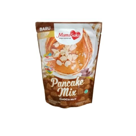 MamaSuka Pancake Mix Chocolate, 160 gram (Pack of 3)